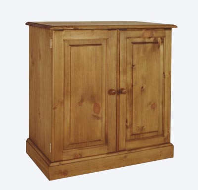 pine COMPUTER CABINET SMALL