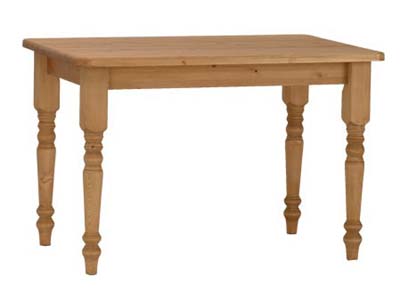 PINE DINING TABLE 4FTx2FT6IN