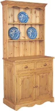 pine DRESSER OPEN TOP