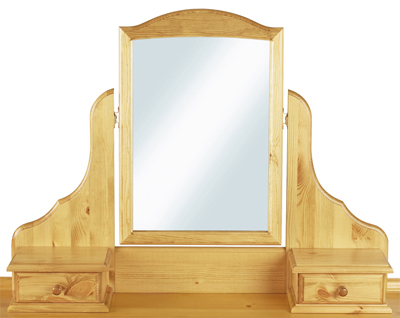 pine MIRROR GALLERY CORNDELL HARVEST