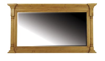 PINE MIRROR GEORGIAN LARGE