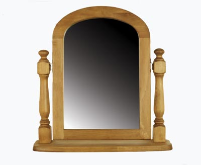 PINE MIRROR SWING VICTORIAN ARCH
