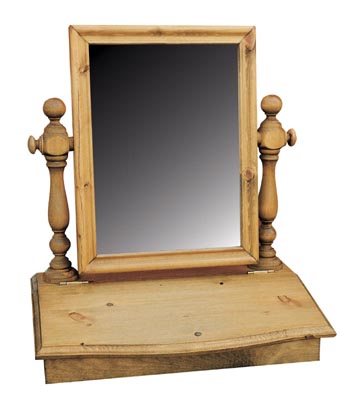 PINE MIRROR SWING WITH TRINKET BOX