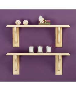 Pine Shelves