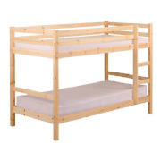 Twin Bunk Bed frame - Natural Laquered