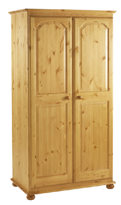 PINE WARDROBE ALL HANGING HARVEST