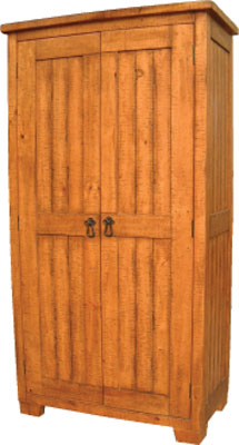 pine WARDROBE RUSTIC EL PASO