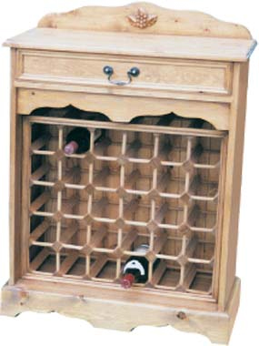 WINE RACK WITH DRAWER 30
