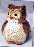 Sequin art, Pinflair, create a friendly Ollie Owl