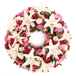and White Wreath