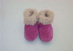 Pink Fur Boots (Ages 0-6 Months)
