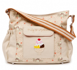 Norland Tote Bag - Love Birds Oatmeal