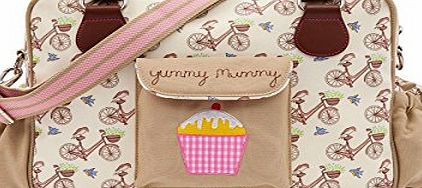 Yummy Mummy Baby Changing Nappy Bag - In The Mews Pink Bikes