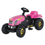 Pink Pedal Tractor