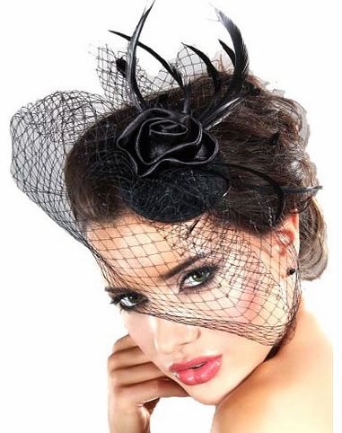 Pinkyee Womens Mysterious LivCo Corsetti Fashion Hat Black One Size