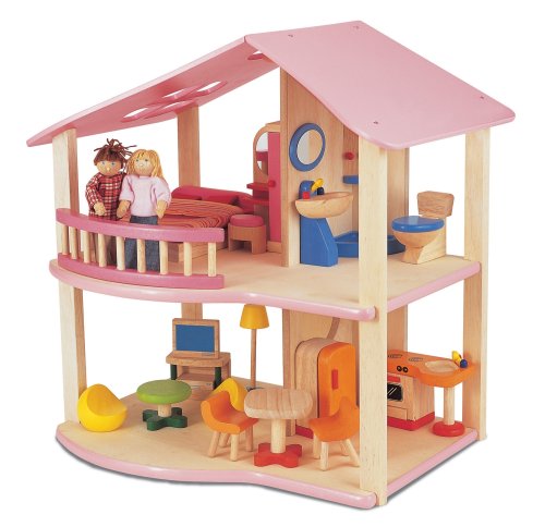 My First Home Wooden Doll House