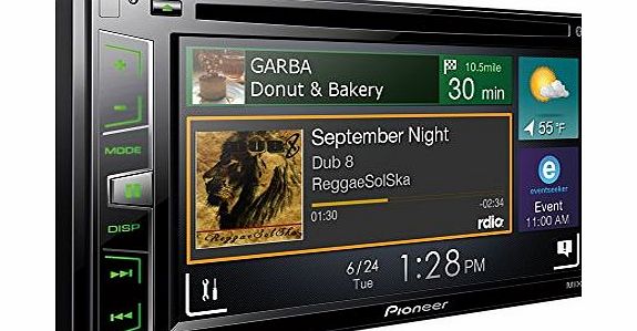 Pioneer AVH-X2700BT 6.2-Inch Touchscreen Multimedia Player with Easy Smartphone Connectivity and 13 Band GEQ