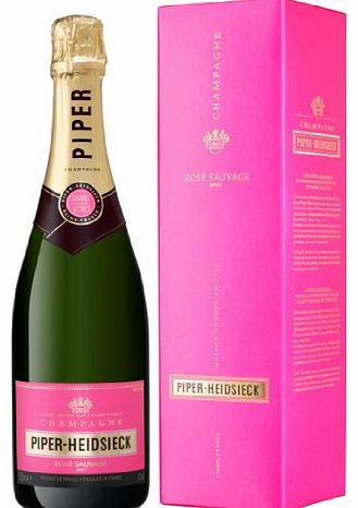 Piper-Heidsieck Piper Heidsieck Rose Sauvage Non Vintage Gift Box 75 cl