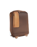 PQ7 - Nylon and Leather Carry-on Wheeled Upright