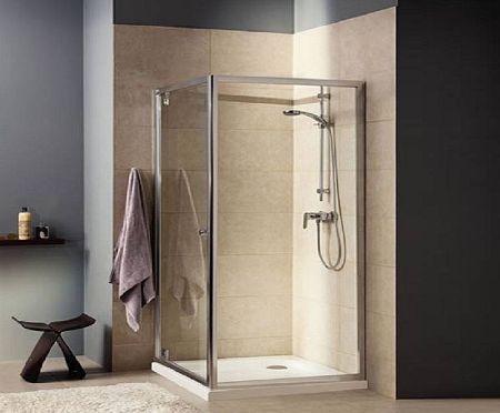 Pivot Door Bathroom Corner Shower Enclosure 4mm