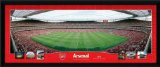 Arsenal FC The Emirates Stadium Framed Panoramic Print 30x11