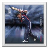 PIX4GIFTS Paul Collingwood Framed 12x12` (305x305mm) Dynamic Action Print, 2008 Season, England Cricket Board.