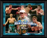 PIX4GIFTS Ricky Hatton Framed 20x16` Photographic Montage Print