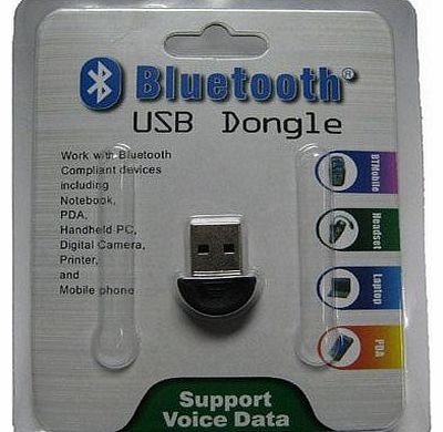 USB Bluetooth Micro Dongle - Supports Windows Vista, XP, 7