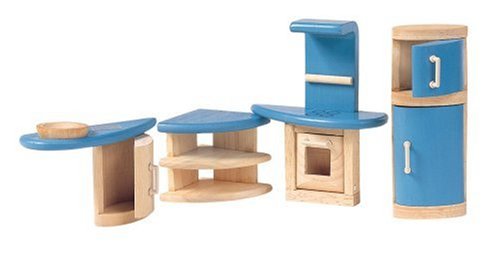 Plan Toys 7440: Kitchen (Wooden Dollhouse Furniture)