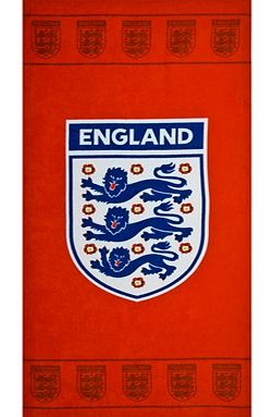 England FA Red Beach Towel ENGTOW174