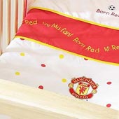 Planet Zap Character House Manchester United - Cot Quilt.