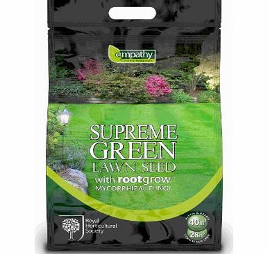 Plantworks Ltd Empathy RHS 1Kg Supreme Lawn Seed with Rootgrow - Green