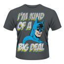 DC Originals Mens T-Shirt - Batman Big Deal