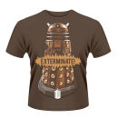 Doctor Who Mens T-Shirt - Gold Dalek PH7940S
