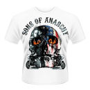 Sons Of Anarchy Mens T-Shirt - Flame Skull