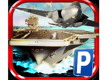 3D Airplane Parking Simulator Game - Real Aircraft Carrier Driving Test Sim