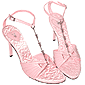 Playboy Bunny Chain Sandals