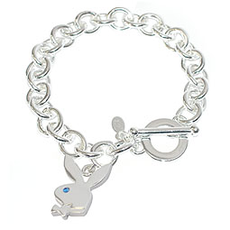 Playboy Bunny T-Bar Bracelet