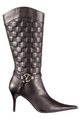 calamity quilted high-leg boot