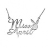 MISS APRIL NECKLACE  ALL MONTHS AVAILABLE
