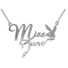 MISS JUNE NECKLACE  ALL MONTHS AVAILABLE