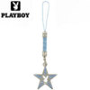 Playboy Mobile Phone Charm - Blue Star Bunny