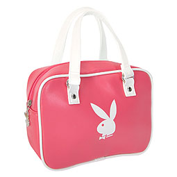 Playboy Retro Bowling Bag with bunny logo