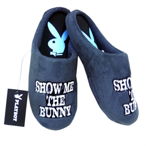 Show Me The Bunny Mens Mule Slippers