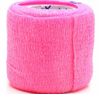 Players Accessories  Elastic Adhesive Football Multi Wrap Pink Cancer