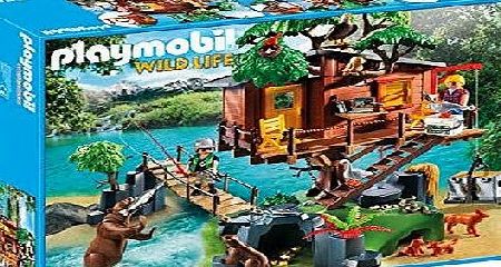 Playmobil 5557 Wildlife Adventure Tree House Playset