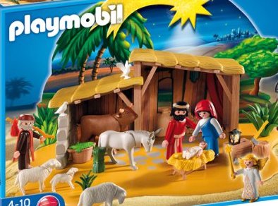 Playmobil Christmas 4884 Navitity Manger with Stable