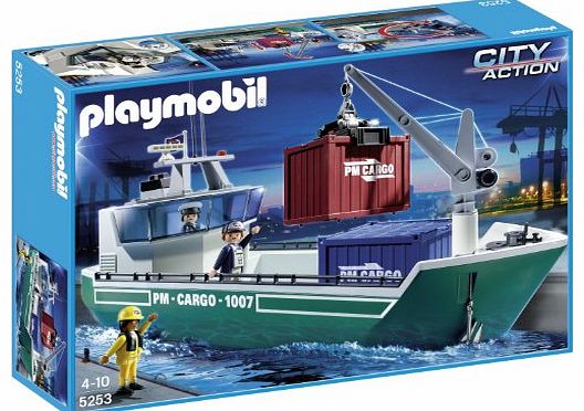 Playmobil City Action 5253 Cargo Ship