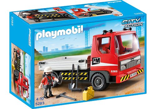 City Action 5283 Flatbed Construction Truck