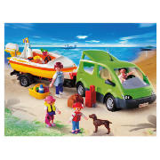 Family Van & Boat